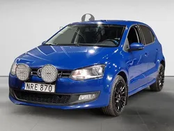 Blå Begagnad 2011 VW Polo Halvkombi | 49 900 kr (Marknadspris)