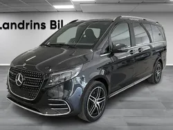 Mörkgrå Ny 2025 Mercedes V300 AMG line Minibuss | 961 730 kr (Bra pris)