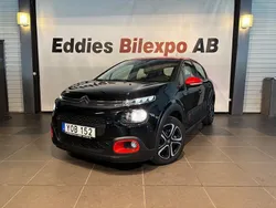 Svart pärl metallic Begagnad 2018 Citroën C3 Halvkombi | 109 900 kr (Marknadspris)