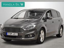Grå Begagnad 2016 Ford S-MAX Business Edition Minibuss | 169 900 kr (Marknadspris)