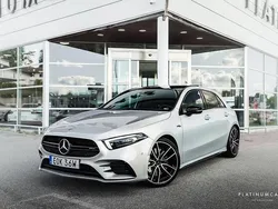 Silver Begagnad 2022 Mercedes A35 AMG AMG Halvkombi | 459 000 kr (Lite dyr)