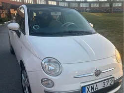 Vit Begagnad 2010 Fiat 500C Lounge Cab | 49 000 kr (Marknadspris)
