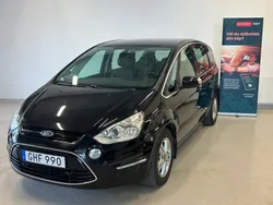 Svart Begagnad 2014 Ford S-MAX Business Edition Minibuss | 116 800 kr (Marknadspris)
