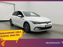 Vit Begagnad 2020 VW Golf VIII Halvkombi | 243 800 kr (Marknadspris)