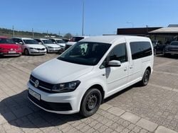Vit Begagnad 2017 VW Caddy Maxi Life Comfortline Minibuss | 209 900 kr (Dyr)