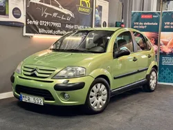 Ljusgrön (grön) Begagnad 2007 Citroën C3 Halvkombi | 29 900 kr (Dyr)