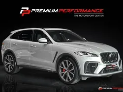 Grå (flux silver) Begagnad 2021 Jaguar F-Pace SVR SUV | 799 900 kr