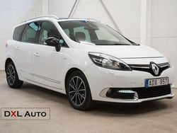 Vit Begagnad 2014 Renault Grand Scénic III Bose Edition Minibuss | 89 900 kr (Marknadspris)