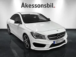 Vit Begagnad 2016 Mercedes CLA220 AMG Sedan | 219 000 kr (Lite dyr)