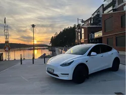 Vit Begagnad 2023 Tesla Model Y Long Range SUV | 429 000 kr (Superpris)