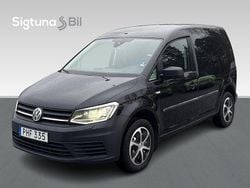 Svart Begagnad 2018 VW Caddy Minibuss | 129 900 kr (Bra pris)