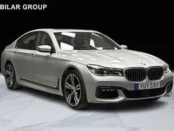Silver Begagnad 2017 BMW 750 M Sport Sedan | 479 000 kr