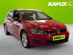 Röd Begagnad 2017 VW Golf VII Halvkombi | 149 800 kr (Marknadspris)