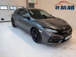Mörkgrå Begagnad 2021 Honda Civic Elegance Halvkombi | 194 900 kr (Marknadspris)