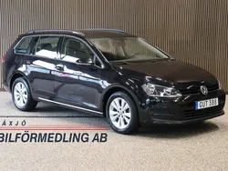 Svart Begagnad 2016 VW Golf VII Kombi | 99 000 kr (Marknadspris)