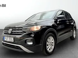 Svart Begagnad 2019 VW T-Cross Comfortline SUV | 149 900 kr (Marknadspris)