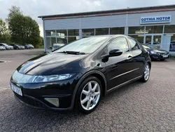 Svart Begagnad 2008 Honda Civic Sport Halvkombi | 49 900 kr (Marknadspris)