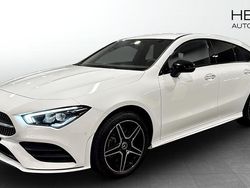 Svart Begagnad 2022 Mercedes CLA250e Shooting Brake AMG Kombi | 359 900 kr (Marknadspris)