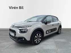 Grå Begagnad 2023 Citroën C3 PureTech Halvkombi | 189 000 kr (Marknadspris)