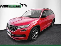 Röd Begagnad 2019 Skoda Kodiaq SportLine SUV | 319 000 kr (Marknadspris)