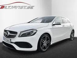 Vit Begagnad 2018 Mercedes A180 AMG Halvkombi | 209 900 kr (Marknadspris)