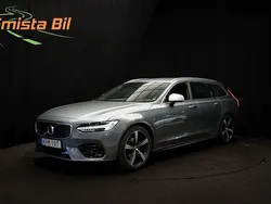Grå Begagnad 2019 Volvo V90 R-Design Kombi | 304 800 kr (Marknadspris)