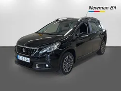 Svart Begagnad 2017 Peugeot 2008 Active SUV | 129 900 kr (Marknadspris)