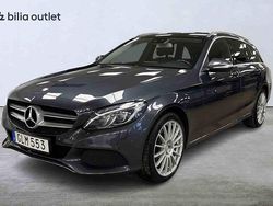 Grå Begagnad 2015 Mercedes C220 Kombi | 169 900 kr