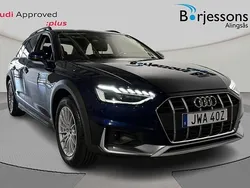 Navarrablå metallic Begagnad 2023 Audi A4 Allroad Proline Kombi | 469 900 kr (Dyr)