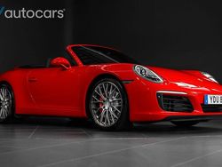 Röd Begagnad 2016 Porsche 911 Carrera S Cabriolet Sport Cab | 1 175 000 kr
