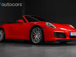 Röd Begagnad 2016 Porsche 911 Carrera S Cabriolet Sport Cab | 1 175 000 kr