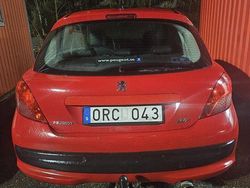 Röd Begagnad 2007 Peugeot 207 GT Halvkombi | 11 000 kr (Superpris)