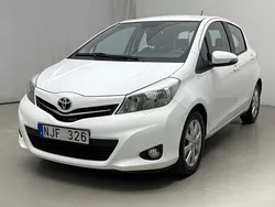 Vit Begagnad 2013 Toyota Yaris Active | 56 800 kr