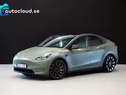 Svart Begagnad 2022 Tesla Model Y Performance SUV | 388 900 kr (Lite dyr)