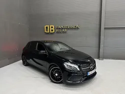 Svart Begagnad 2016 Mercedes A200 AMG Halvkombi | 189 800 kr (Marknadspris)