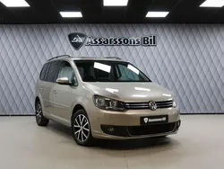Ljusbrun Begagnad 2013 VW Touran Minibuss | 129 900 kr (Dyr)