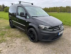 Svart Begagnad 2018 VW Caddy Minibuss | 159 900 kr (Dyr)