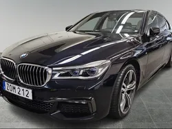 Svart Begagnad 2019 BMW 730L M Sport Sedan | 629 000 kr