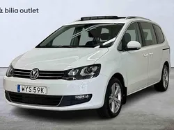 Vit Begagnad 2020 VW Sharan Minibuss | 269 900 kr (Lite dyr)