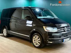 Svart Begagnad 2018 VW Multivan Highline Minibuss | 368 900 kr (Marknadspris)