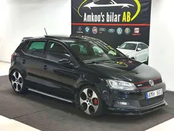 Svart Begagnad 2011 VW Polo GTI Halvkombi | 79 900 kr (Marknadspris)
