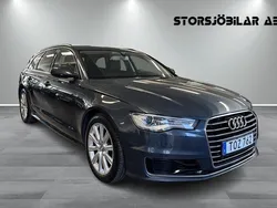 Blå Begagnad 2015 Audi A6 Sport Kombi | 159 000 kr (Marknadspris)