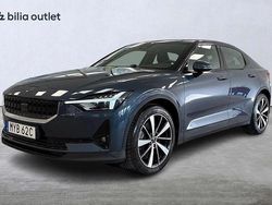 Mörkblå Begagnad 2021 Polestar 2 Long Range Dual motor Halvkombi | 309 000 kr (Marknadspris)