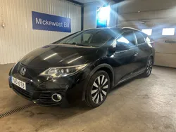 Svart Begagnad 2015 Honda Civic Sport Kombi | 97 900 kr (Marknadspris)