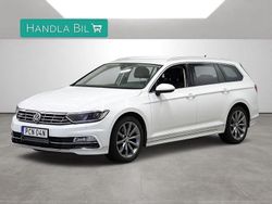 Vit Begagnad 2019 VW Passat R-line Kombi | 219 900 kr (Marknadspris)