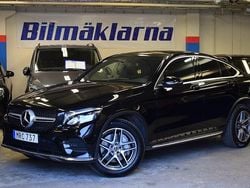 Svart Begagnad 2018 Mercedes GLC220 AMG line Sportkupé | 345 000 kr (Marknadspris)
