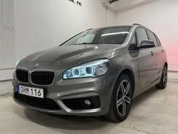 Silver Begagnad 2016 BMW 220 Active Tourer Sport Line Minibuss | 179 900 kr