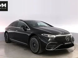 Svart (obsidiansvart metallic) Ny 2024 Mercedes EQS450+ Edition Halvkombi | 1 173 900 kr (Superpris)