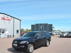 Svart Begagnad 2014 VW Amarok Pickup | 149 900 kr (Bra pris)