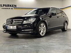 Svart Begagnad 2012 Mercedes C250 Avantgarde Kombi | 129 500 kr (Marknadspris)
